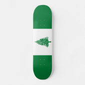 Vlag van Norfolk Persoonlijk Skateboard (Voorkant)
