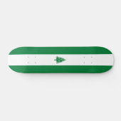 vlag van Norfolk Persoonlijk Skateboard (Horizontaal)