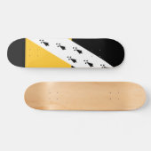 Vlag van Norfolk Skateboard (Horizontaal)