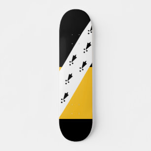 Vlag van Norfolk Skateboard