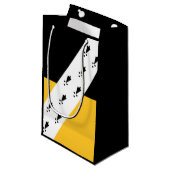 Vlag van Norfolk Small Gift Bag Klein Cadeauzakje (Voorkant Gekanteld)