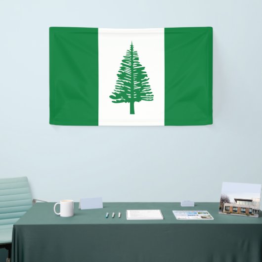 vlag van Norfolk Spandoek (Beurs)