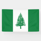 vlag van Norfolk Spandoek (Horizontaal)