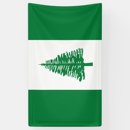 vlag van Norfolk Spandoek (Verticaal)