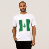 vlag van Norfolk T-shirt (Voorkant volledig)