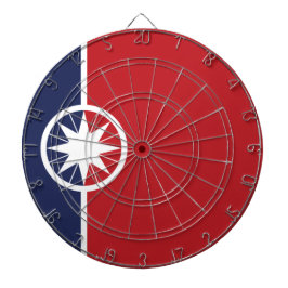 Vlag van Norman (Oklahoma) Dartbord