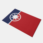 Vlag van Norman (Oklahoma) Deurmat (Schuin)