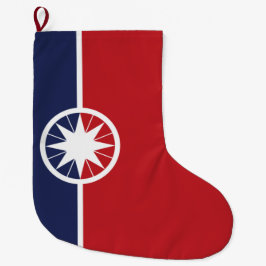 Vlag van Norman (Oklahoma) Grote Kerstsok