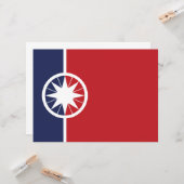 Vlag van Norman (Oklahoma) Kaart (Voorkant / Achterkant in situ)