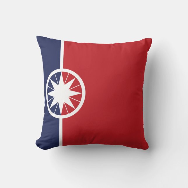 Vlag van Norman (Oklahoma) Kussen (Voorkant)