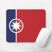 Vlag van Norman (Oklahoma) Muismat (Met muis)