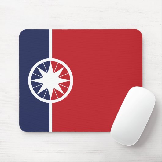 Vlag van Norman (Oklahoma) Muismat (Met muis)