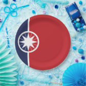 Vlag van Norman (Oklahoma) Papieren Bordje (Feest)