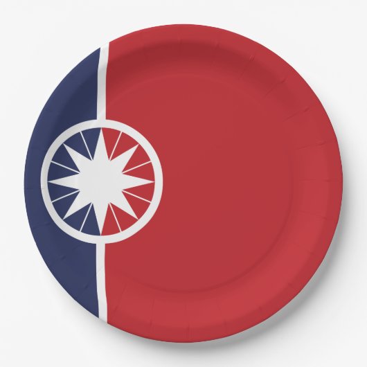 Vlag van Norman (Oklahoma) Papieren Bordje (Voorkant)