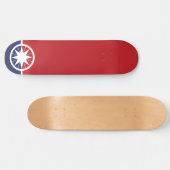 Vlag van Norman (Oklahoma) Persoonlijk Skateboard (Horizontaal)