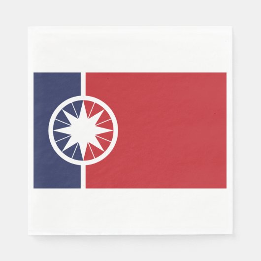 Vlag van Norman (Oklahoma) Servet (Voorkant)