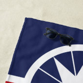 Vlag van Norman (Oklahoma) Strandlaken (In situ)