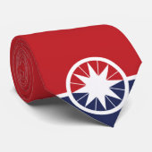 Vlag van Norman (Oklahoma) Stropdas (Opgerold)