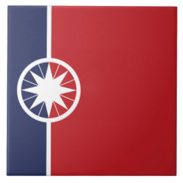Vlag van Norman (Oklahoma) Tegeltje
