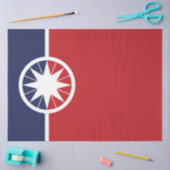 Vlag van Norman (Oklahoma) Tissuepapier (Craft)