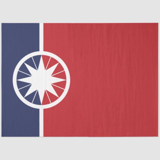 Vlag van Norman (Oklahoma) Tissuepapier (Voorkant)