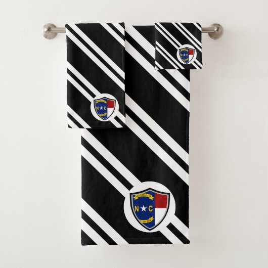 vlag van North Carolina Bad Handdoek (Insitu)