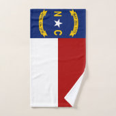 vlag van North Carolina Bad Handdoek (Handdoek)