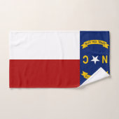 vlag van North Carolina Bad Handdoek (Handdoek)
