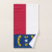 Vlag van North Carolina Bad Handdoek (Handdoek)
