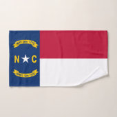 Vlag van North Carolina Bad Handdoek (Handdoek)