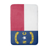 Vlag van North Carolina Badmat (Voorkant Verticaal)