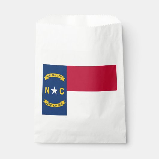 Vlag van North Carolina Bedankzakje (Voorkant)