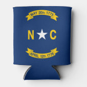 Vlag van North Carolina Blikjeskoeler (Voorkant)