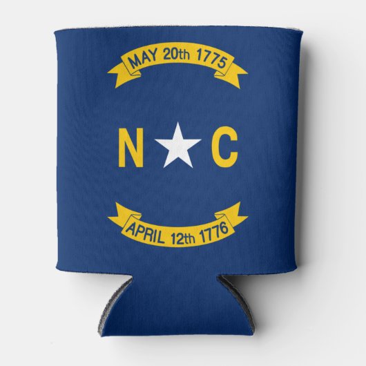 Vlag van North Carolina Blikjeskoeler (Voorkant)
