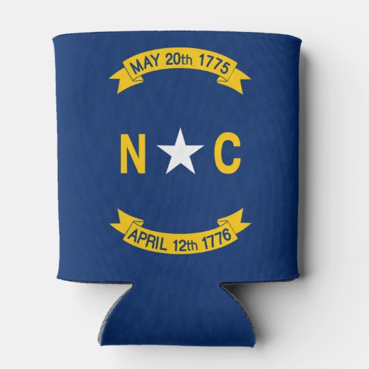 Vlag van North Carolina Blikjeskoeler (Achterkant)