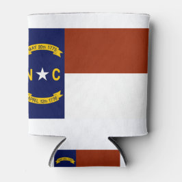 Vlag van North Carolina Blikjeskoeler