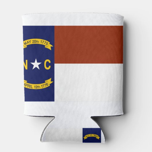 Vlag van North Carolina Blikjeskoeler (Achterkant)