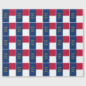 Vlag van North Carolina Cadeaupapier (Vlak)