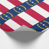vlag van North Carolina Cadeaupapier (Hoek)