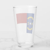 vlag van North Carolina Glas (Achterkant)
