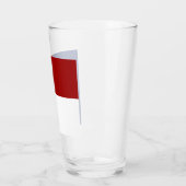 vlag van North Carolina Glas (Links)