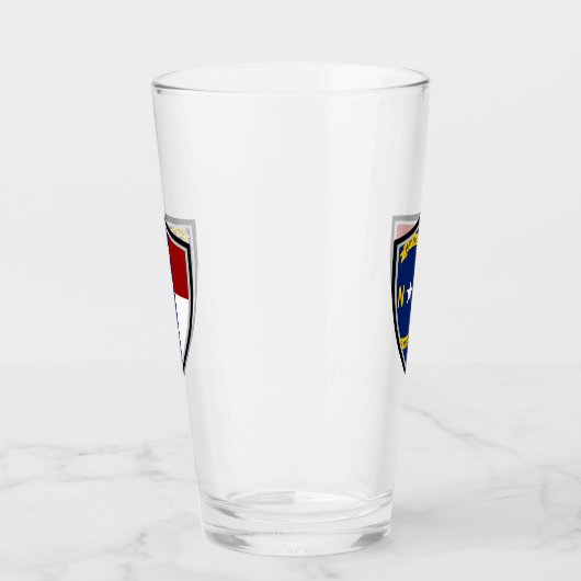vlag van North Carolina Glas (Links)