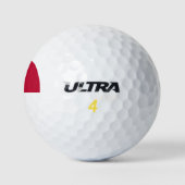 Vlag van North Carolina Golfballen (Logo)