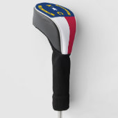 Vlag van North Carolina Golfheadcover (Schuin)