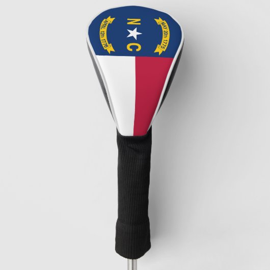 Vlag van North Carolina Golfheadcover (Voorkant)