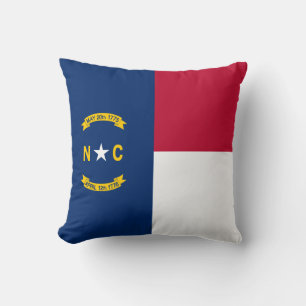 Vlag van North Carolina Kussen