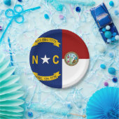 vlag van North Carolina Papieren Bordje (Feest)