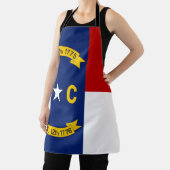 vlag van North Carolina Schort (Insitu)