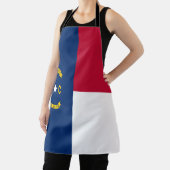 Vlag van North Carolina Schort (Insitu)