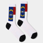 Vlag van North Carolina Sokken (Rechts)